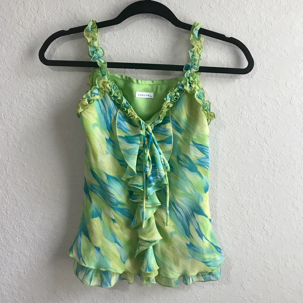 Sabella Ruffles Blouse 👚 - Picture 2 of 7